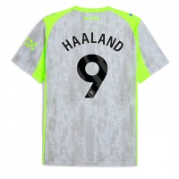 Stroje piłkarskie Manchester City Erling Haaland #9 Koszulka Trzeciej 2025-26 Krótki Rękaw
